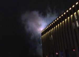 Bayern Ultras Launch Fireworks Blitz Outside Real Madrid