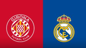 Kylian Mbappé in action for Real Madrid at the Santiago Bernabéu as Los Blancos prepare to host Girona in a crucial La Liga clash