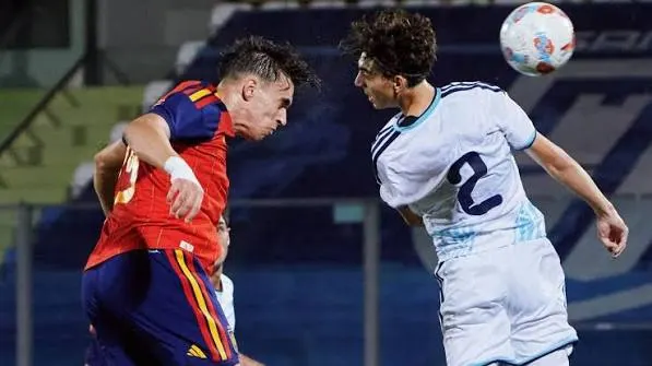 Carlos Espí firma cinco goles con la sub-21 en el 13-0 a San Marino