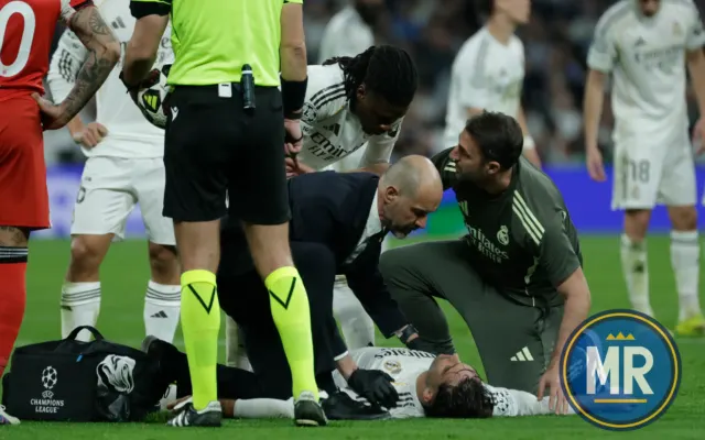 La lesión de Raúl Asencio deja en cuadro la defensa del Real Madrid
